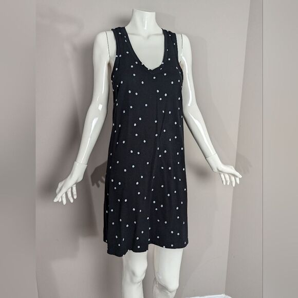 Zsupply the breezy mini dress black and white polka dot small - Picture 1 of 7